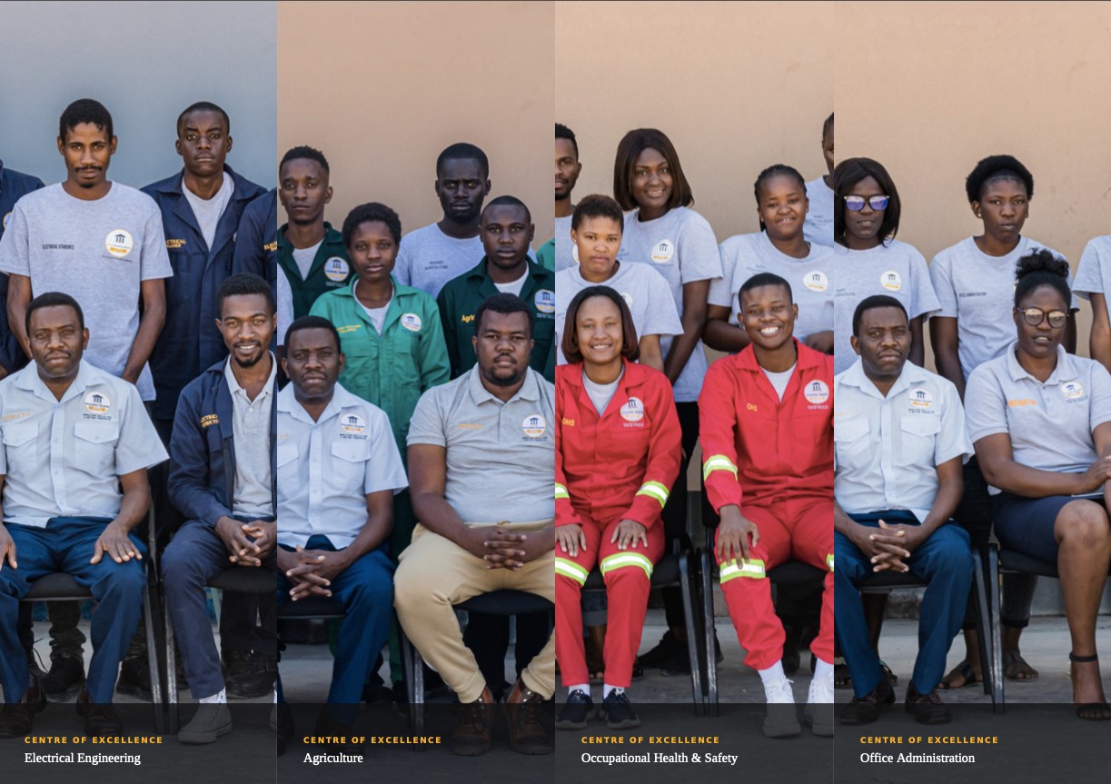 Shalom Centres of Excellence trainees and instructors